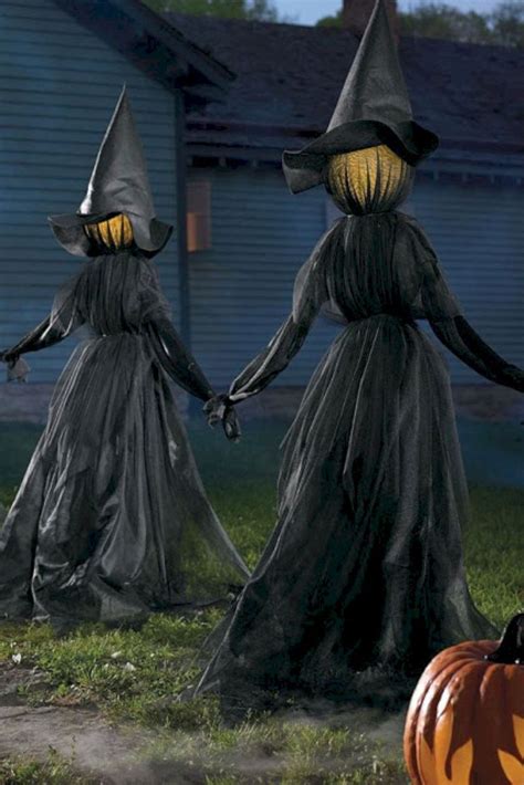 Enchanted witch halloween decoration